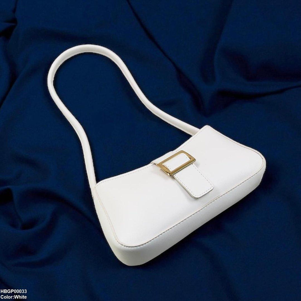 Midnight Buckle Armpit Ladies Hand Bag