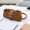 Midnight Buckle Armpit Ladies Hand Bag