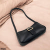 Midnight Buckle Armpit Ladies Hand Bag