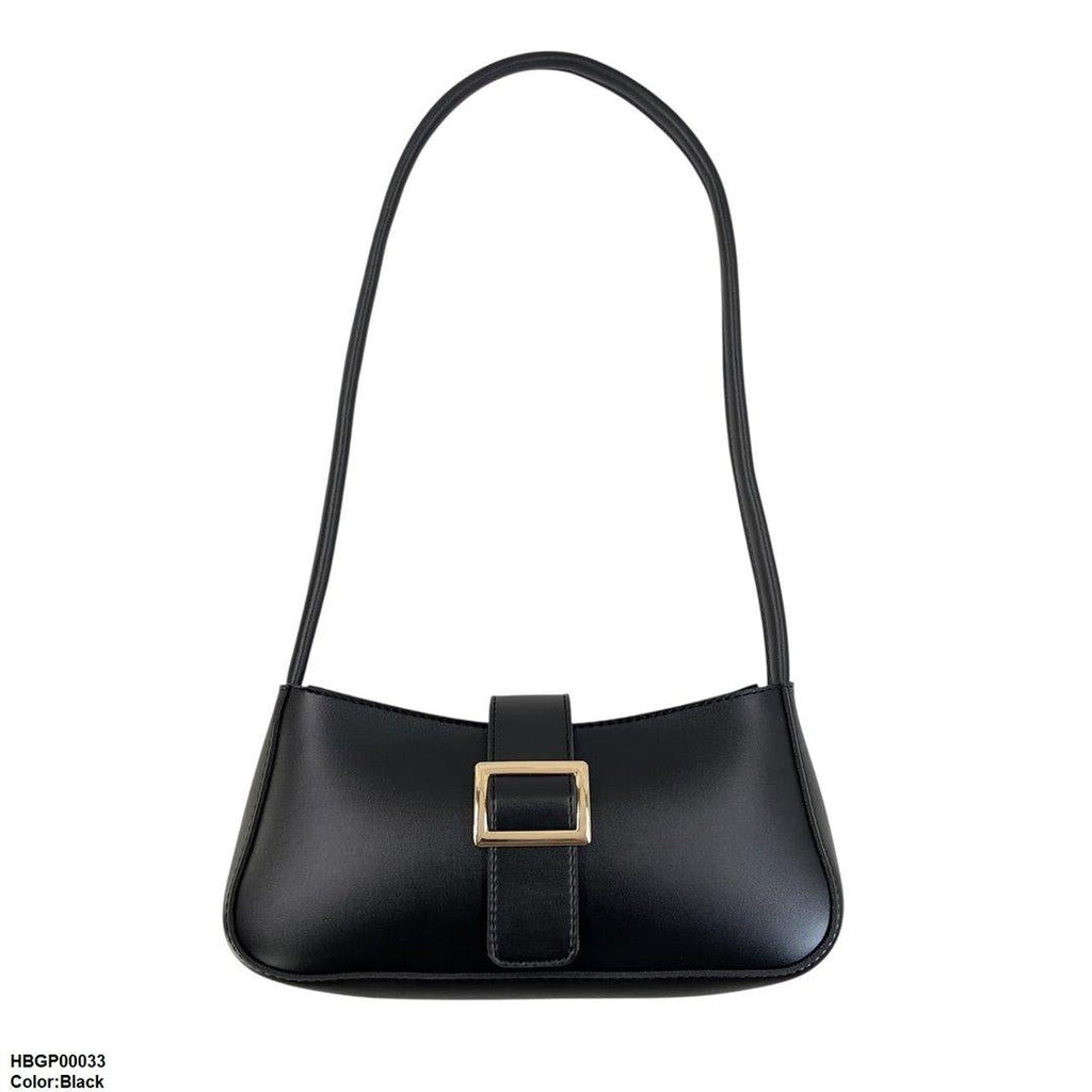 Midnight Buckle Armpit Ladies Hand Bag