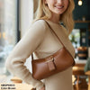 Midnight Buckle Armpit Ladies Hand Bag