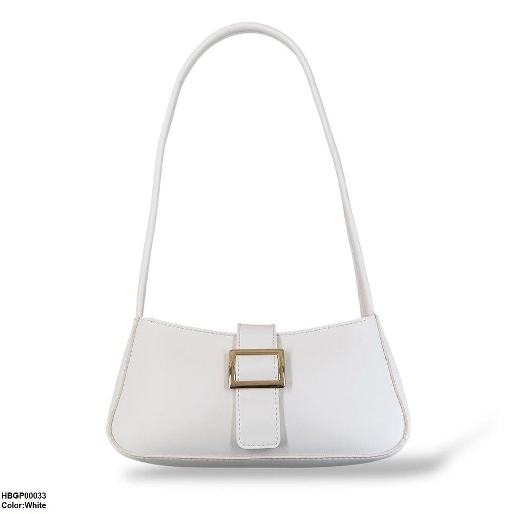 Midnight Buckle Armpit Ladies Hand Bag