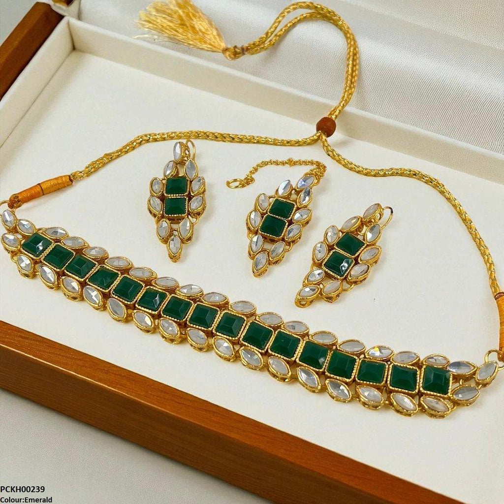 Marquise Square Choker Set