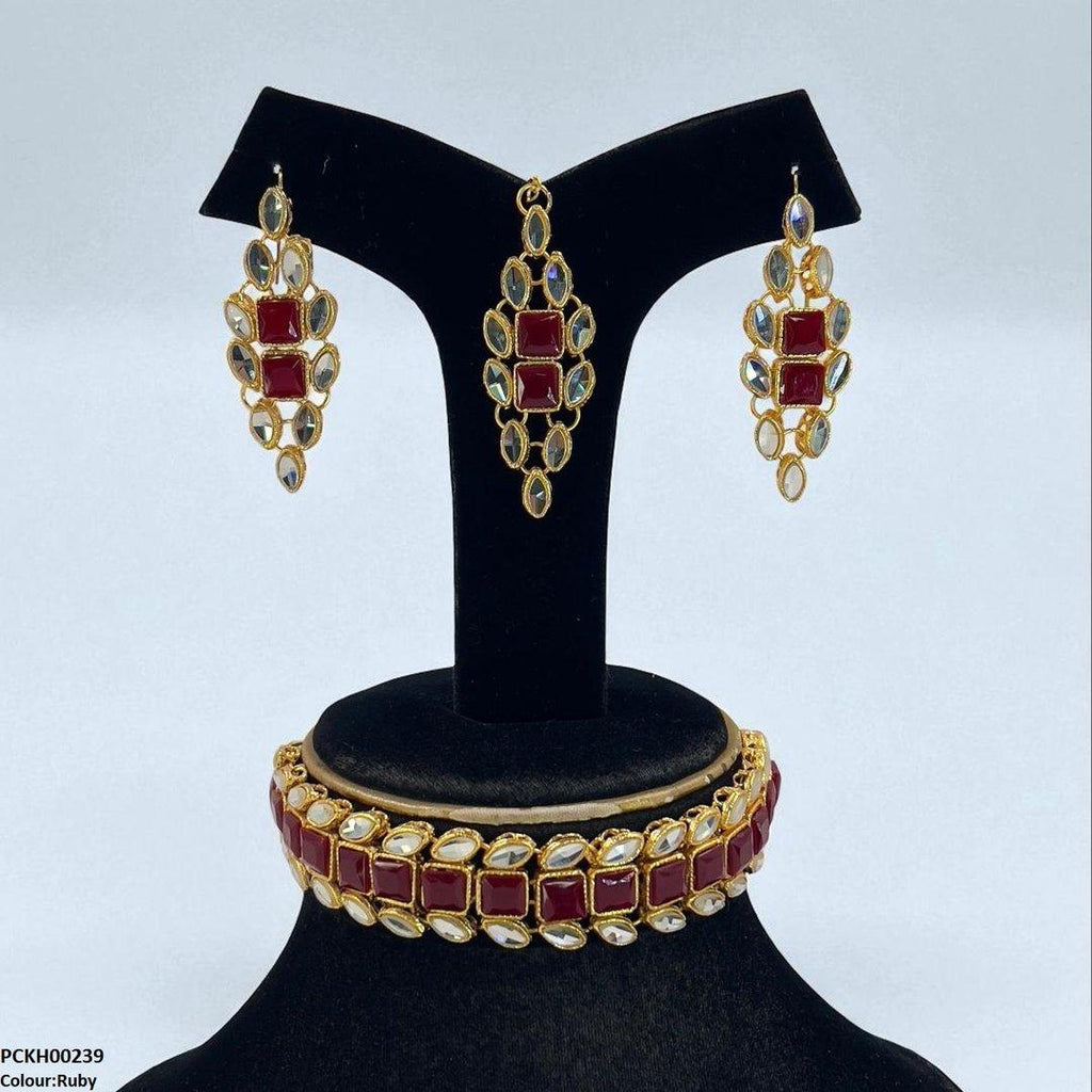 Marquise Square Choker Set
