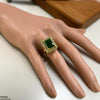 Square Stone Ring Adjustable
