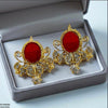 Oval Flower Tops Pair