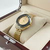 Round Shine Dial Watch