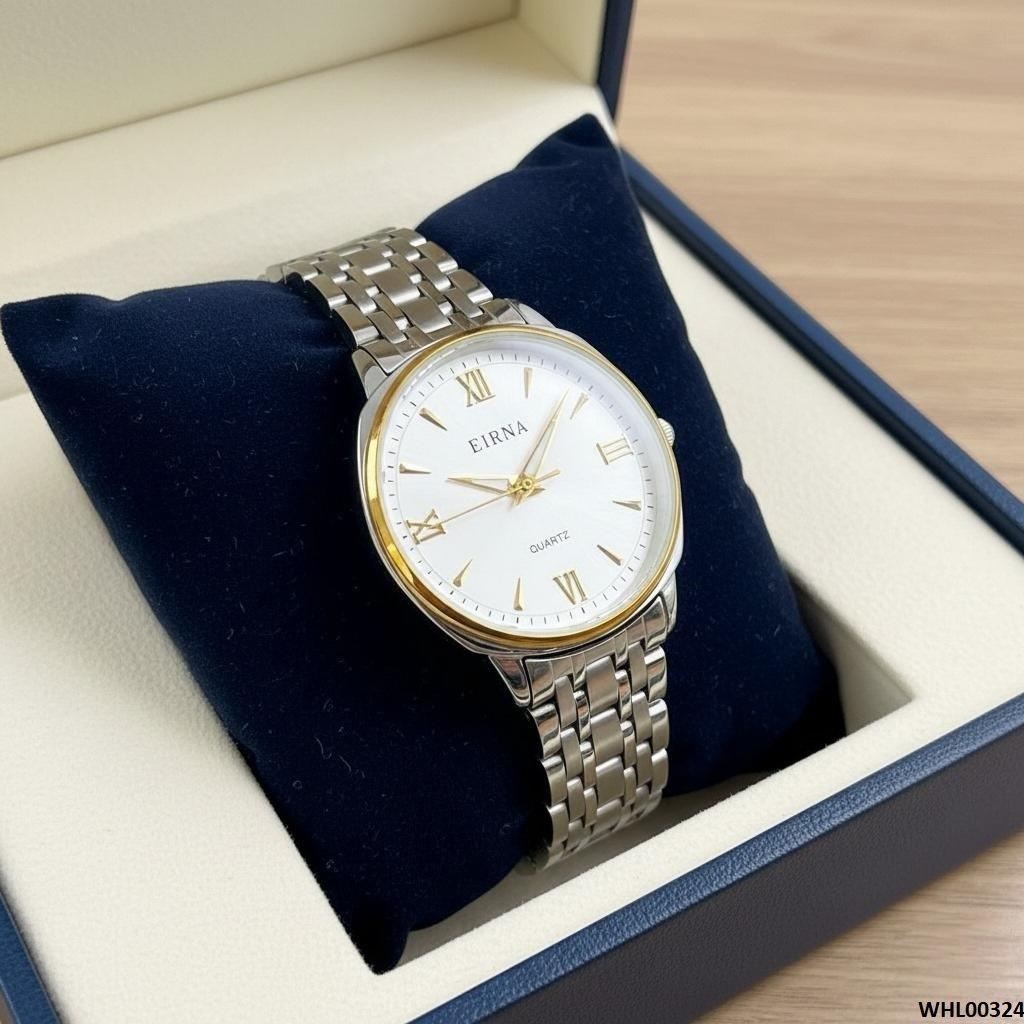 Round Link Chain Watch