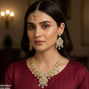 Marquise Tear Drop Necklace Set