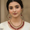 Tear Pearl Drop Necklace Set