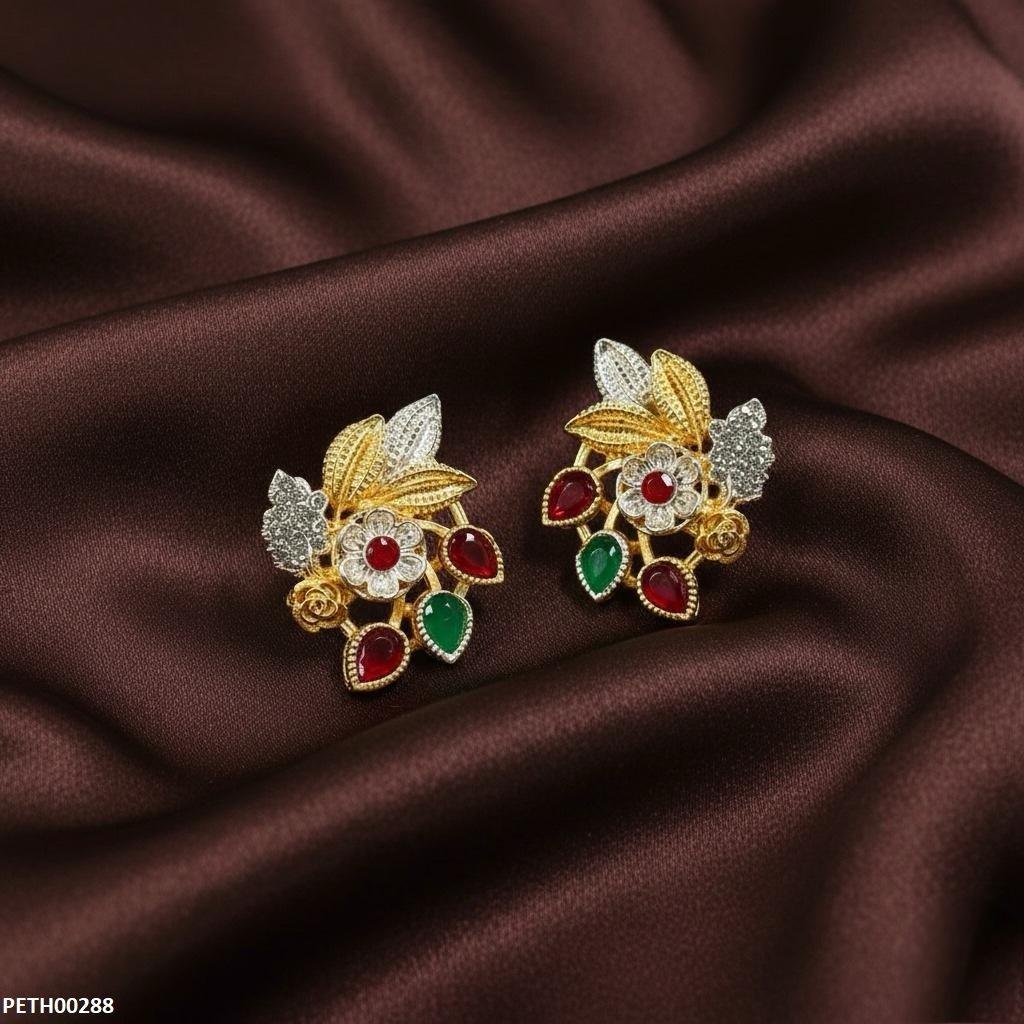 Tear Flower/Leaf Tops Pair
