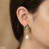 Tear Pearl Drop Earrings