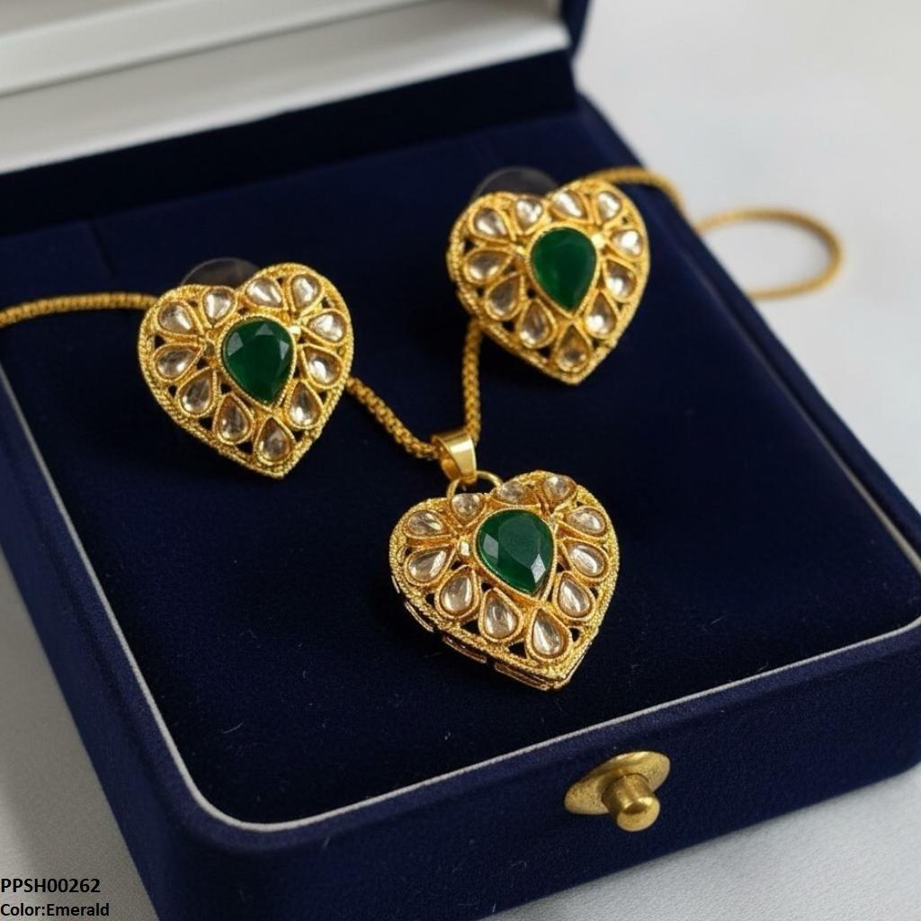 Heart Drop Pedant Set
