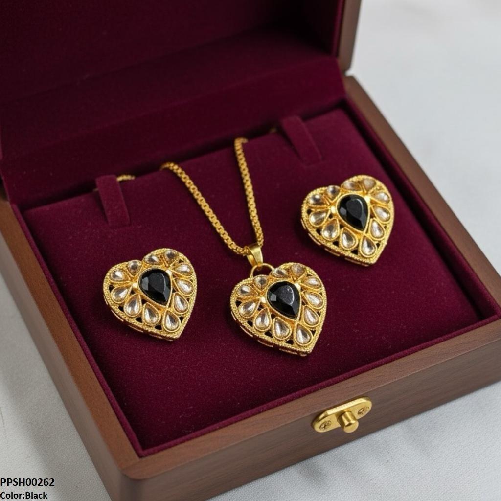 Heart Drop Pedant Set
