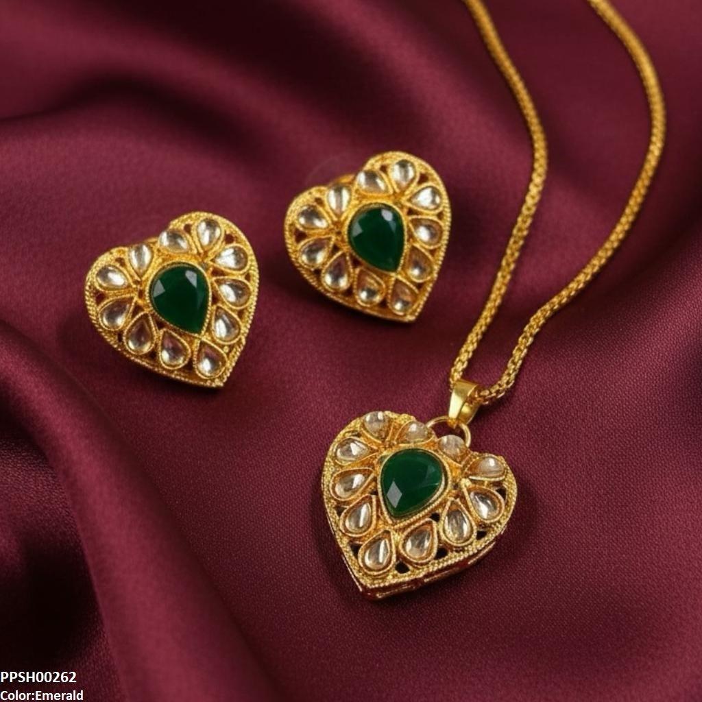 Heart Drop Pedant Set