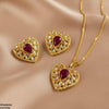 Heart Drop Pedant Set