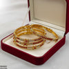 Flower 4 Pcs Of Bangles Set