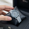 Round Flower Rubber Strap Women's Watch