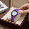 Flower Rubber Strap Women's Watch