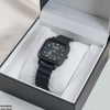 Square Mini Box Dial Rubber Strap Women's Watch