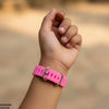 Mini Square Dial Rubber Strap Women's Watch