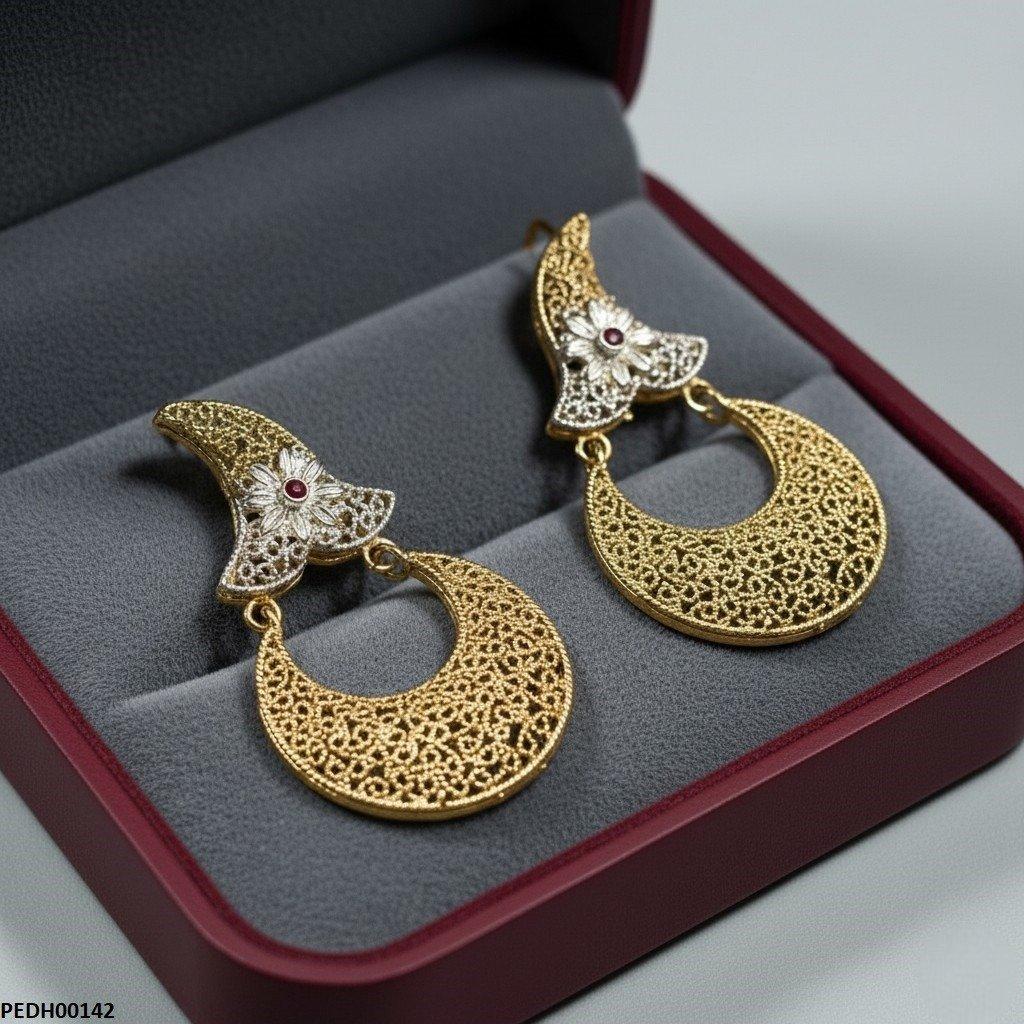 Moon Drop Earrings