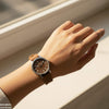 Number's Dial Magnetic Rubber Strap Women's Watch