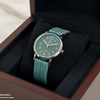 Number's Dial Magnetic Rubber Strap Women's Watch