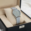 Number's Dial Magnetic Rubber Strap Women's Watch