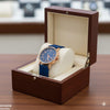 Golden Nubmer's Dial Magnetic Rubber Strap Women's Watch