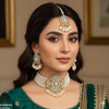 Tear Pearl Drop Choker Set