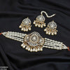 Tear Pearl Drop Choker Set