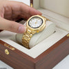 Octagon Round Dial Men's Watch