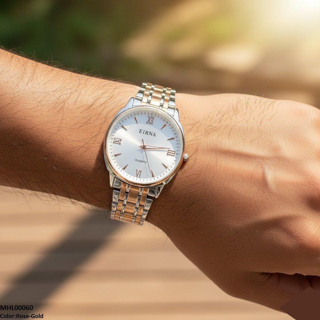 Round Dial Men's Watch