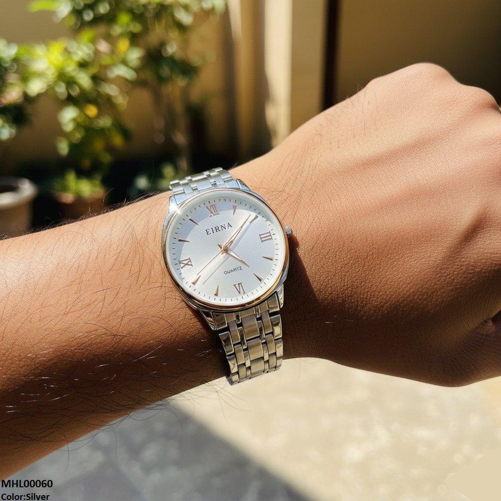 Round Dial Men's Watch