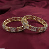Rectangle Stone Bangle Set