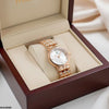 Round Stone Bracelet Women's Watch