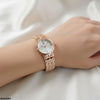 Round Stone Bracelet Women's Watch