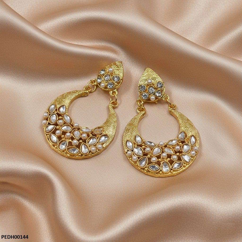 Moon Drop Earrings