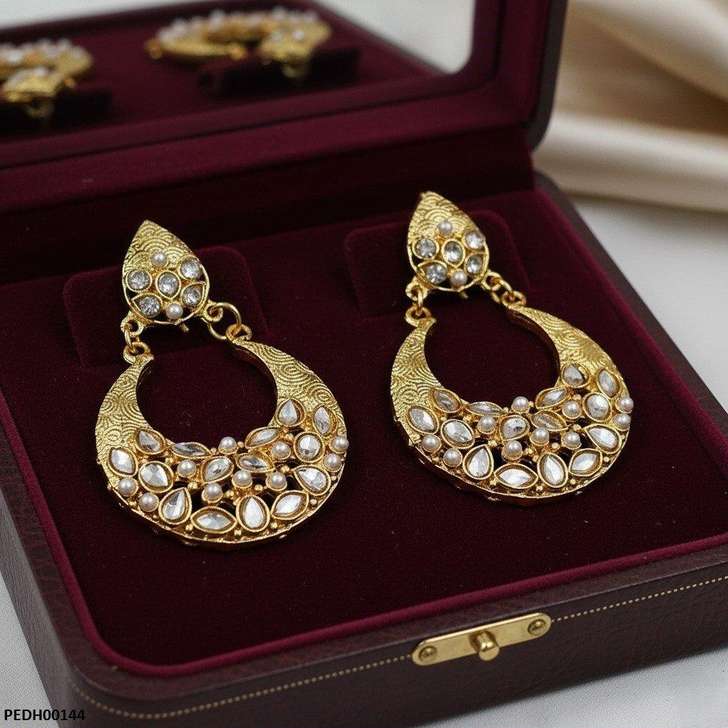 Moon Drop Earrings