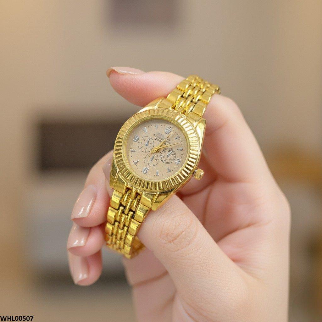 Round Dial Women's Watch