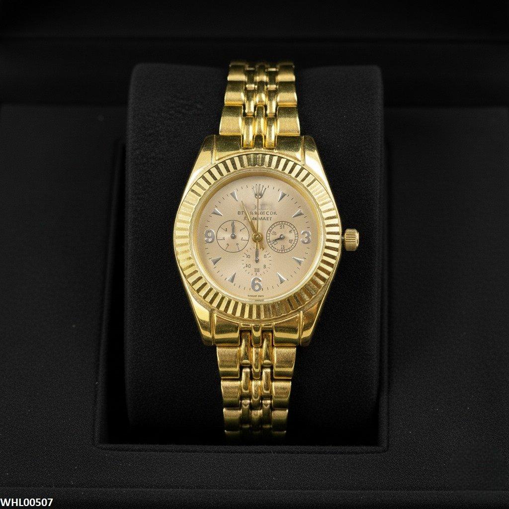 Round Dial Women's Watch