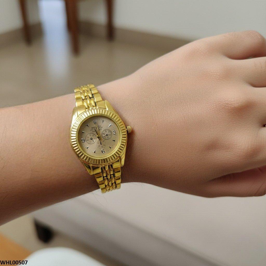 Round Dial Women's Watch
