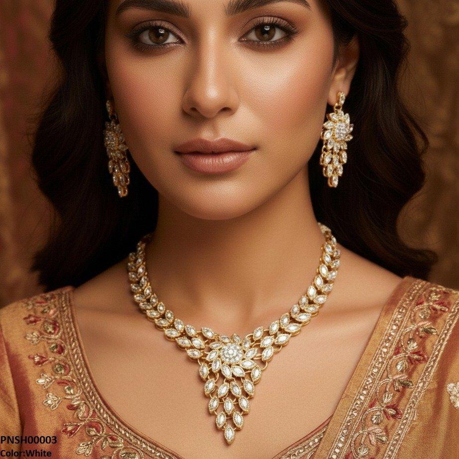 Marquise Necklace Set