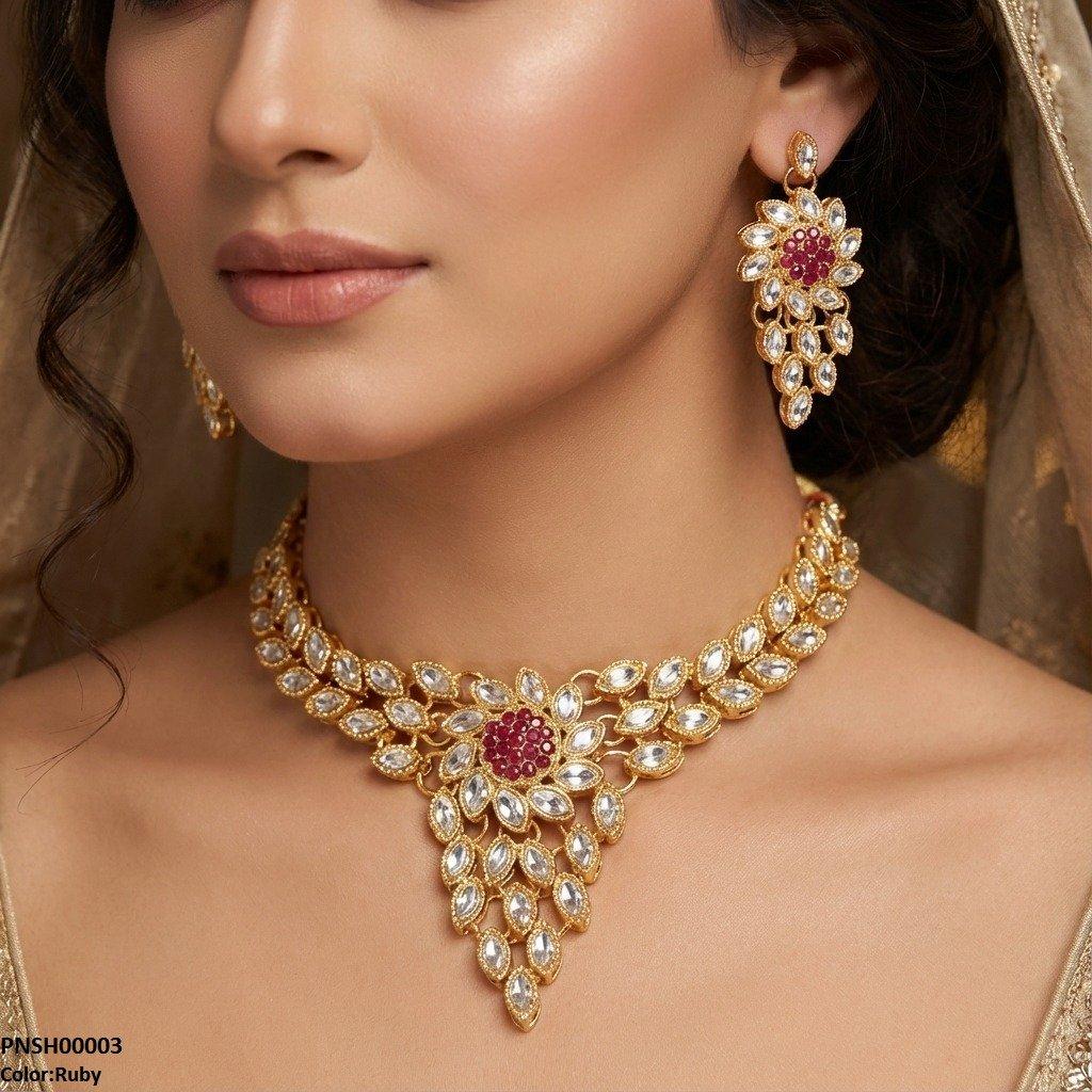 Marquise Necklace Set