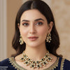 Oval Tear Necklace Set