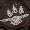Rectangle Flower Choker Set