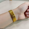 Round Gold Women's Watch