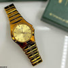 Round Gold Women's Watch
