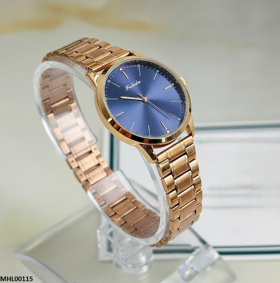 Round Blue Dial Men's Watch